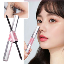 Load image into Gallery viewer, Double-head Mascara Waterproof Sweatproof Non-smudge Slender Curled Thick Natural Mascara Women Eyes Makeup Cosmetics