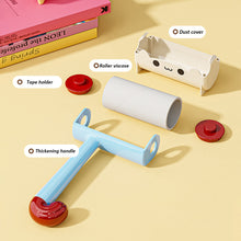 Load image into Gallery viewer, Long Rod Large Lint Roller Detachable Dustproof Highly Viscous Tearable Paper Hair Remover Roller Hair Debris Dust Cleaning Tool