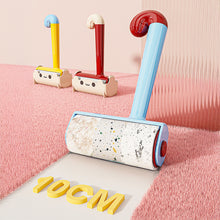 Load image into Gallery viewer, Long Rod Large Lint Roller Detachable Dustproof Highly Viscous Tearable Paper Hair Remover Roller Hair Debris Dust Cleaning Tool