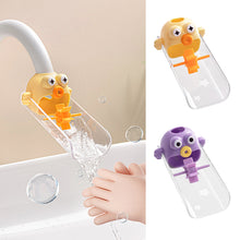 Load image into Gallery viewer, Cartoon Cute Faucet Extender Detachable Dual Interface U-shaped Splashproof Extender Portable Durable Faucet Extender
