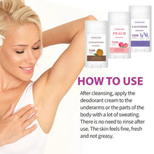 Load image into Gallery viewer, Fragrant Antiperspirant Cream Reduce Underarm Odor Antiperspirant Deodorant Stick Long-lasting Portable Body Care Cream