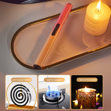Load image into Gallery viewer, Portable USB Charging Pulse Igniter Kitchen Electronic Lighter Safe No Open Flame Safety Lock Outdoor Windproof Stovetop Candle