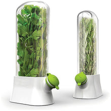 Load image into Gallery viewer, Vanilla Vegetable Fresh-keeping Box Pressure Resistant Environmentally Friendly Fresh-keeping Device Creative Coriander Fresh-keeping Cup Kitchen Supplies