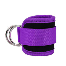 Load image into Gallery viewer, Elastic Ankle Resistance Bands Ankle Strap Hip Leg Strength Pull Rope Fitness Training Home Yoga Pilate Crossfit Workout Gym Equipment
