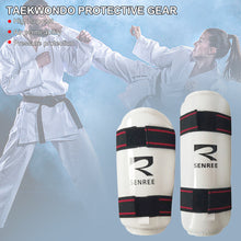 Load image into Gallery viewer, 1 Pair Taekwondo Equipment Protector Boxing Arm Hand Leg Protection Leg Guards Martial Arts Kickboxing
