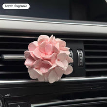 Load image into Gallery viewer, Car Perfume Clip Flower Tulip Air Outlet Car Air Freshener Peach Blossom Aroma Diffuser Car Decoration Accessories Fresh Air