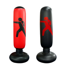 Load image into Gallery viewer, 160cm PVC Inflatable Boxing Bag Stand Adult Children Boxing Punch Kicking Sandbag Tumbler Gym Kids Boxing Training Targets