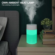 Load image into Gallery viewer, 260ML Poratable Car Interior Humidifier Diffuser Without Oil Mute Quite Humidier Car USB For Home HouseWith Light Mini Automatic Humidifier