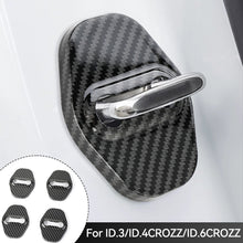 Load image into Gallery viewer, 4Pcs Car Door Lock Buckle Protective Cover Door Shock Absorber Cushion Thickened Anti-collision Pad for VW Volkswagen ID.3 ID.4 ID3 ID4 CROZZ ID6