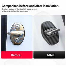 Load image into Gallery viewer, 4Pcs Car Door Lock Buckle Protective Cover Door Shock Absorber Cushion Thickened Anti-collision Pad for VW Volkswagen ID.3 ID.4 ID3 ID4 CROZZ ID6