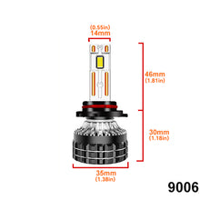 Load image into Gallery viewer, 1PC 55W H1 H4 H7 H11 9005 9006 LED Car Headlight LED Lamp High and Low Beam Bulbs Automobiles Lamp 5000LM 6000K Lights White