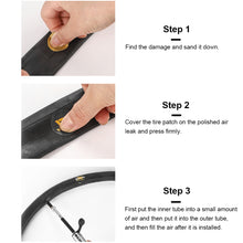 Load image into Gallery viewer, 1Set /6PCS Mountain Bike Color Tire Patch With Storage Box Inner Tube Glue-Free Repair Tool