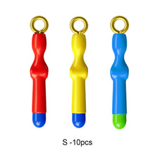 Load image into Gallery viewer, 10PCS Double Reinforced Large Object Floating Seat 360° Rotating Unwound Fishing Line Black Pit Fishing Accessories