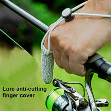 Load image into Gallery viewer, 1PC Lure Single Fingerstall Wear Resistant Cut Protection Control Line Long Shot Fishing Gloves Outdoor Fishing Accessories