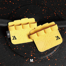 Load image into Gallery viewer, 1 Pair Four-Finger Fitness Cowhide Gloves Anti-Slip Wear-Resistant Weightlifting Pull-Up Drag Sport Ware Fitness Accessories