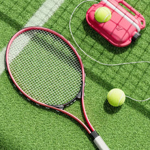 Load image into Gallery viewer, 1Set Beginner Tennis Trainer Set Include Racquet Strap String Tennis Base Ball Bag Outdoor Tennis Training Aids