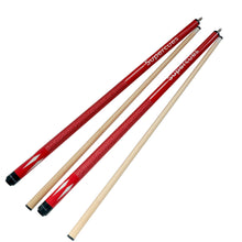 Load image into Gallery viewer, 1PC 147CM 10.3MM 1/2 Split Birch Billiard Cue With Winding Non-Slip Grip 13-Tooth Interface Design Billiard Supplies