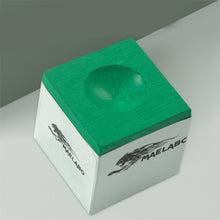 Load image into Gallery viewer, 1Box /12PCS Green Pool Cue Chalk Fine Powder Strong Adhesion Billiard Accessories