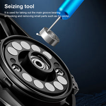 Load image into Gallery viewer, Lure Fishing Wheel Aluminum Alloy Disassembling Tool Fishing Wheel Maintenance Tool Including Disassembling Pin Wrench Trapezoidal Cone
