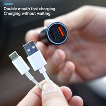 Load image into Gallery viewer, USB 20W Car Charge GPS Locator Tracker Phone Charger with Fast Charging Type C QC3.0