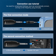 Load image into Gallery viewer, Wireless Microphone Sax Trumpet Trombone Special Instrument Pickup Amplifier for Professional Recording Performance Outdoor Performa