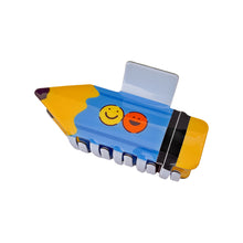 Load image into Gallery viewer, Creative Cartoon Pencil Book Hair Clip Versatile Multicolor Acrylic Hairpin Hair Claw Clip Headwear Hair Accessory for Women