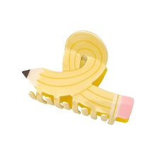 Load image into Gallery viewer, Creative Cartoon Pencil Book Hair Clip Versatile Multicolor Acrylic Hairpin Hair Claw Clip Headwear Hair Accessory for Women