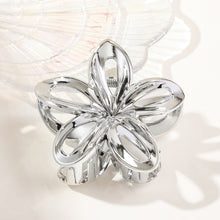 Load image into Gallery viewer, Hollow Frangipani Hairpin Imitation Metal Updo Hair Clip Fashionable Versatile Headwear Hair Claw Clip Hair Accessory