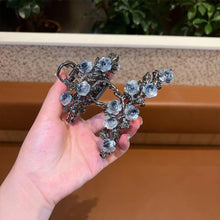 Load image into Gallery viewer, Alloy Camellia Hairpin Elegant Temperamental Updo Hair Claw Clip Durable Headwear Hair Clip Hair Accessory for Women