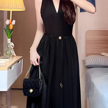 Load image into Gallery viewer, Soft Knotted Thin Waist Belt Adjustable Alloy Buckle Waistband Simple Versatile Dress Waist Decoration Belt Clothing Accessory