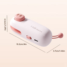 Load image into Gallery viewer, Household Mini Portable Handheld Sealing Machine Compact Portable Rechargeable Magnetic Storage Heat Sealer for Food Packaging