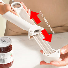 Load image into Gallery viewer, Multifunctional Bottle Opener Durable Adjustable Retractable Can Opener Portable Magnetic Storage Household Kitchen Tool