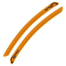 Load image into Gallery viewer, 2Pcs Reflective Car Wheel Arches Safety Warning Sticker Mark Car Stickers Tape Reflective Strips Exterior Accessories