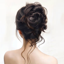 Load image into Gallery viewer, High Temperature Messy Chicken Tail Long Beard Curly Hair Fluffy Bride Curly Hair Flower Bud Female Wig