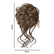 Load image into Gallery viewer, High Temperature Messy Chicken Tail Long Beard Curly Hair Fluffy Bride Curly Hair Flower Bud Female Wig