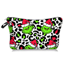 Load image into Gallery viewer, Leopard Print Animal Print Makeup Bag Women's Multifunctional Hand-held Bag Toiletry Bag Portable Storage Bag