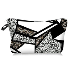 Load image into Gallery viewer, Leopard Print Animal Print Makeup Bag Women's Multifunctional Hand-held Bag Toiletry Bag Portable Storage Bag