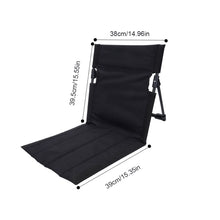 Load image into Gallery viewer, Outdoor Camping Portable Lazy Picnic Beach Chair Park Lawn Leisure with Backrest Folding Chair
