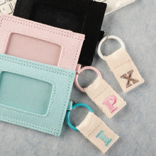 Load image into Gallery viewer, Macaron Color 26 English Letter Hanger with DIY Initial Name Keychain Luggage Bag Pendant