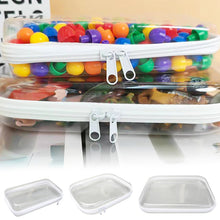 Load image into Gallery viewer, PVC Transparent Travel Storage Bag Set Digital Toiletries Cosmetics Packaging Storage Bag Clothes Shoes Storage Bag