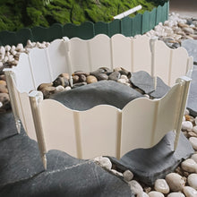 Load image into Gallery viewer, Fence with Ground Nails Garden Fence Plastic Courtyard Decorative Fence Outdoor Plug-in Fence Garden Supplies