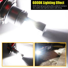 Load image into Gallery viewer, Pair Car H15 LED Bulb Headlight Fog Light High Beam Day Driving Running Light 12V 6000K 3570 CSP White Auto Lamp