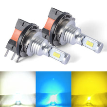 Load image into Gallery viewer, Pair Car H15 LED Bulb Headlight Fog Light High Beam Day Driving Running Light 12V 6000K 3570 CSP White Auto Lamp
