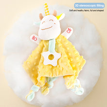 Load image into Gallery viewer, Baby Plush Toys Towel Appease Doll Teether Cartoon Bunny Bear Elephant Soft Blanket Stuffed Sleep Toy Soothe Toddler Baby Toys