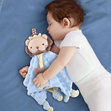 Load image into Gallery viewer, Baby Plush Toys Towel Appease Doll Teether Cartoon Bunny Bear Elephant Soft Blanket Stuffed Sleep Toy Soothe Toddler Baby Toys