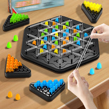 Load image into Gallery viewer, Chain Triangle Chess Splendor Duel Board Strategy Game for Kids and Adults Fun Family Game Logic Chess Track Tables Game