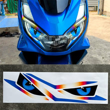 Load image into Gallery viewer, Pair Motorcycle Headlight Stickers Moto Head Light Eyes Tint Decorative Accessories Transparent Decals For Honda PCX160 PCX 160