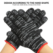 Load image into Gallery viewer, 1/12Pair Cotton Wear Resistant Work Gloves Hand Glove Safety String Knit Grip Men Women Gloves for BBQ Thicker Knitted Cut Repair