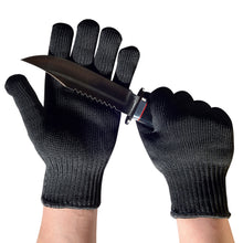 Load image into Gallery viewer, 1Pc Level 5 HPPE Anti-Cut Gloves Cut Resistant Gloves Safety Cut Proof Stab Resistant Stainless Steel Wire Metal Mesh Kitchen Butcher Safety Glove