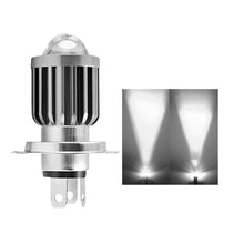 Load image into Gallery viewer, Universal 9V-80V 2000LM Dual Color Headlight Bulbs BA20D H4 H4Mini LED Motorcycle Hight BA20D Scooter Motobike Head Lamp